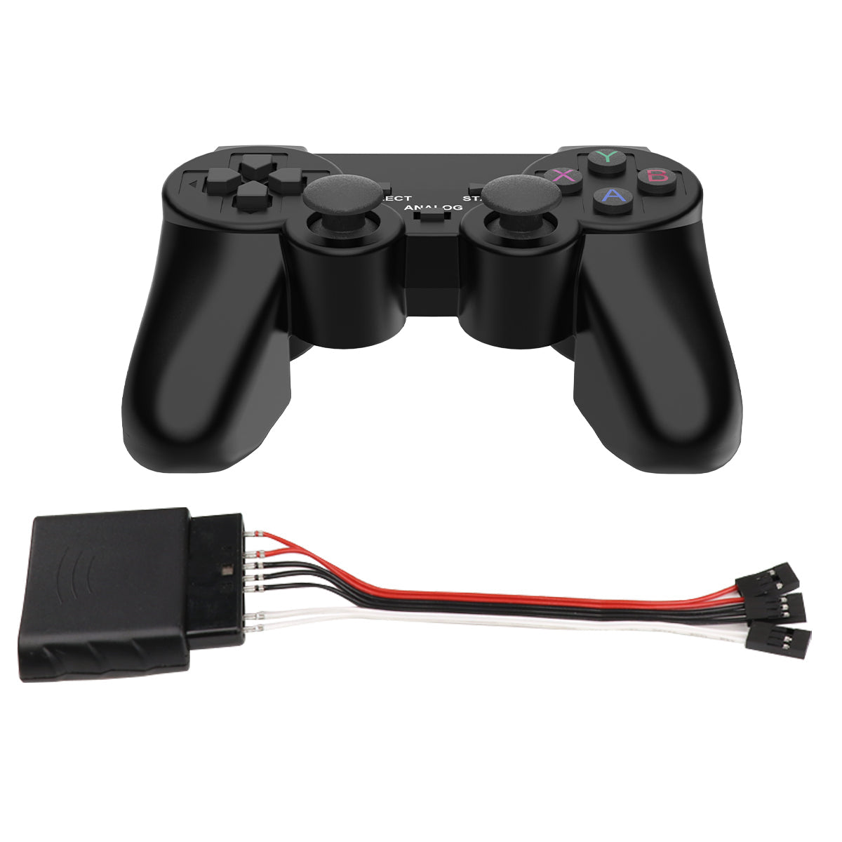 Hiwonder PS2 Wireless Controller Remote Control with Cable Receiver Hiwonder PS2 Wireless Controller Remote Control with Cable Receiver
